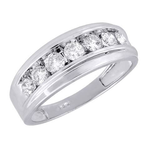 10k mens anniversary ring size 11 used 10k white gold|Amazon.com: 10k White Gold Wedding Bands For Men.